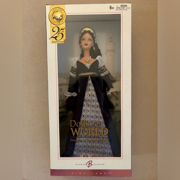 Barbie Dolls of the World Princess of the Renaissance Barbie 2004 NIB - Picture 3 of 8